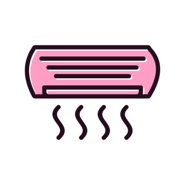 Klima basit simgesi, vektör çizim