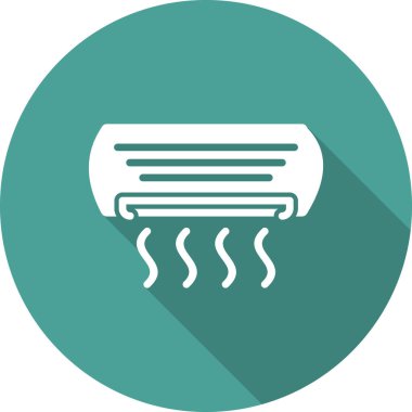 Klima basit simgesi, vektör çizim