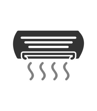 Klima basit simgesi, vektör çizim