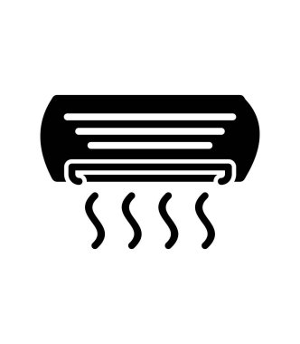 Klima basit simgesi, vektör çizim