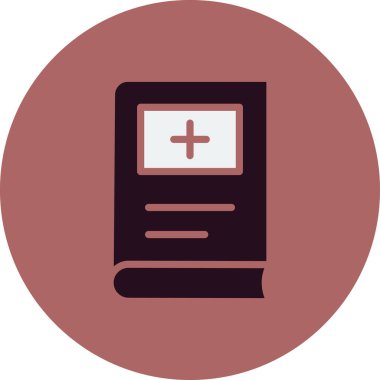 Kitap simgesi, modern vektör illüstrasyon tasarımı