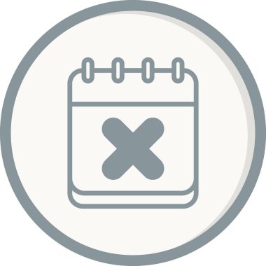 Olay Web düz simgesini iptal et