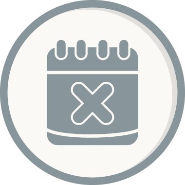 Olay Web düz simgesini iptal et