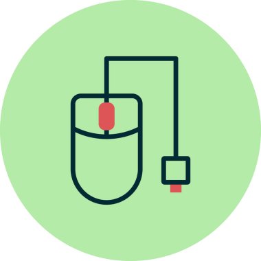 bilgisayar fare simgesi, vektör illüstrasyon tasarımı