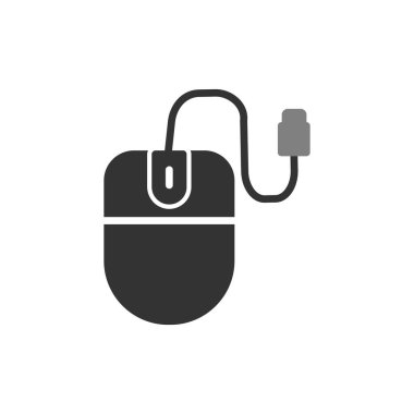 computer mouse icon, vector illustration design