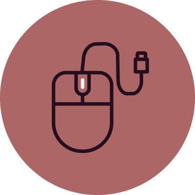 bilgisayar fare simgesi, vektör illüstrasyon tasarımı