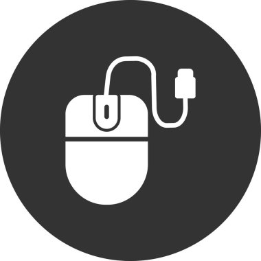 computer mouse icon, vector illustration design