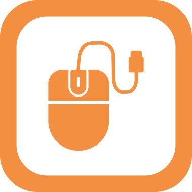 computer mouse icon, vector illustration design