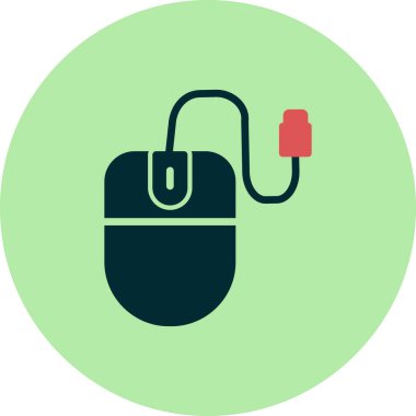 computer mouse icon, vector illustration design