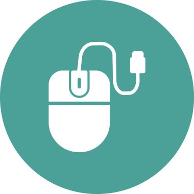 computer mouse icon, vector illustration design