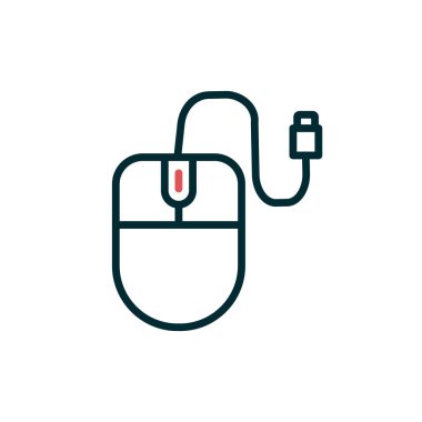 bilgisayar fare simgesi, vektör illüstrasyon tasarımı