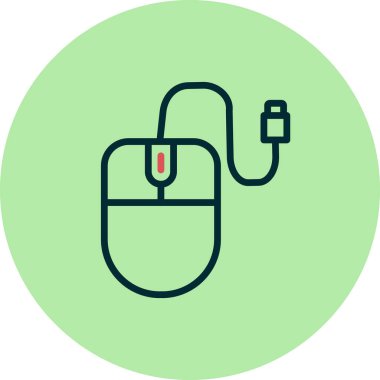 bilgisayar fare simgesi, vektör illüstrasyon tasarımı