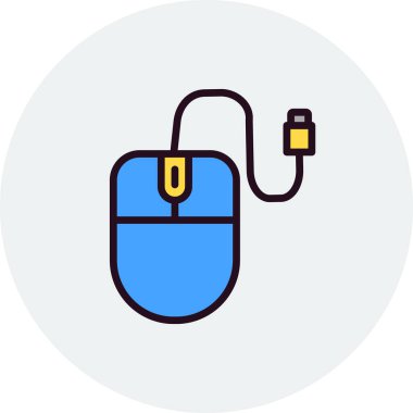 bilgisayar fare simgesi, vektör illüstrasyon tasarımı