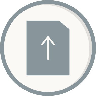 Dosya simgesi, vektör illüstrasyon tasarımı