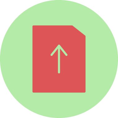 Dosya simgesi, vektör illüstrasyon tasarımı