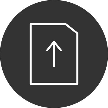 Dosya simgesi, vektör illüstrasyon tasarımı