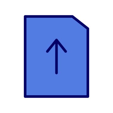 Dosya simgesi, vektör illüstrasyon tasarımı