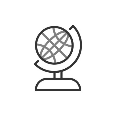 Küre. Web simgesi basit tasarım