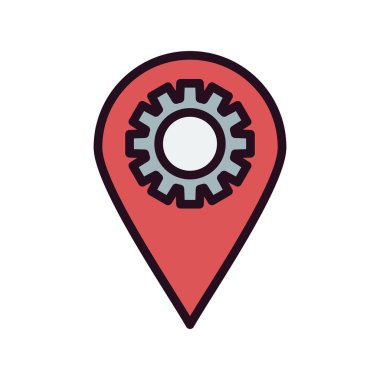 iğne noktası illüstrasyonu, web simgesi ögesi arkaplanı