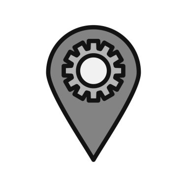 iğne noktası illüstrasyonu, web simgesi ögesi arkaplanı