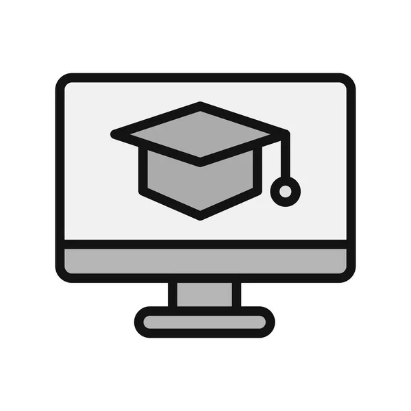 Learning Simple Icon Vector Illustration — 图库矢量图片