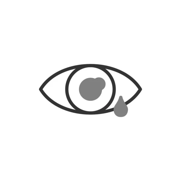 Eye Einfaches Symbol Vektorillustration — Stockvektor