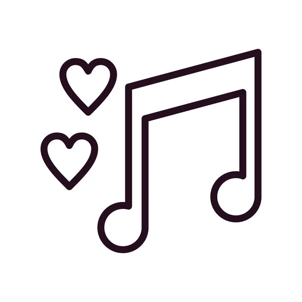 Music Simple Icon Vector Illustration — стоковый вектор