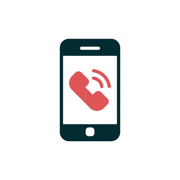 Phone Call Web Icon Simple Illustration — Image vectorielle