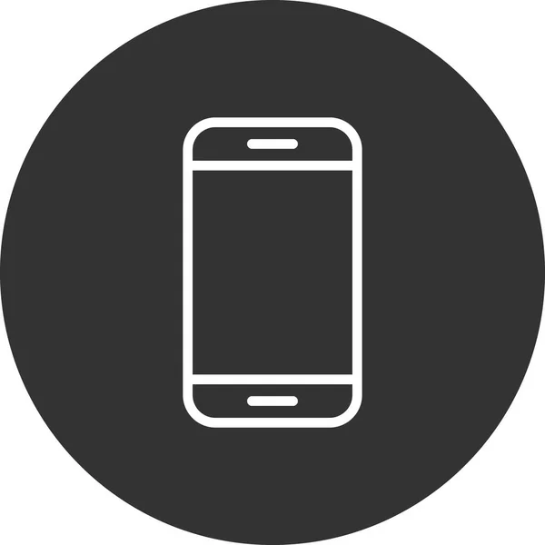 Icône Smartphone Moderne Illustration Vectorielle — Image vectorielle
