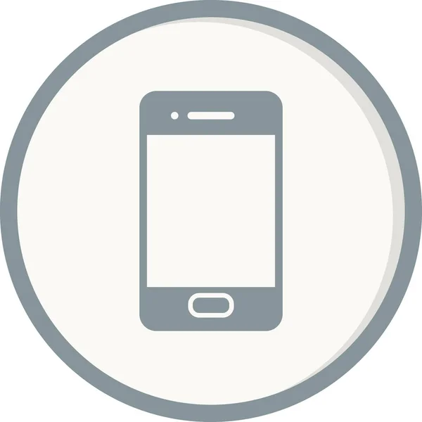 Smartphone Icon Vector Illustration Design — Image vectorielle