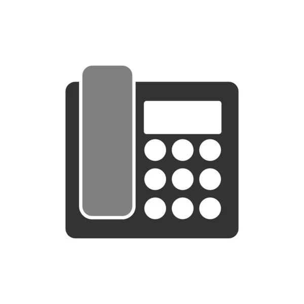 Telephone Icon Vector Illustration Design — Stockvector