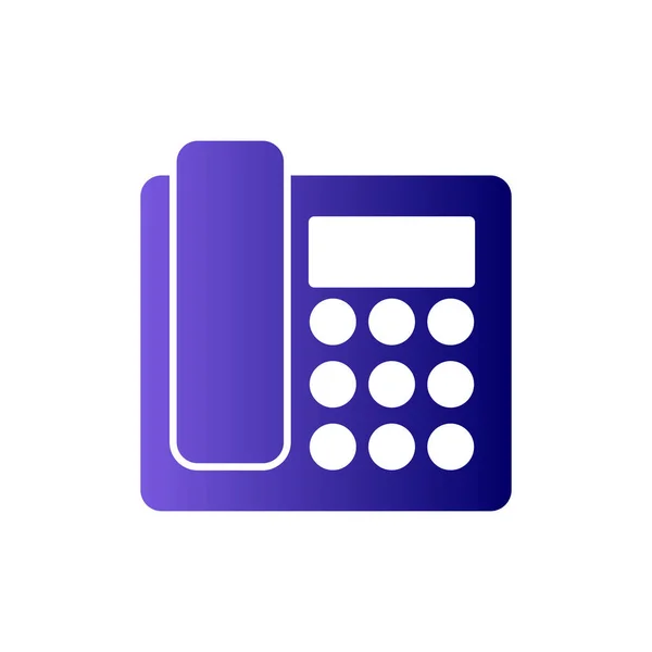 Telephone Icon Vector Illustration Design — Stockvektor