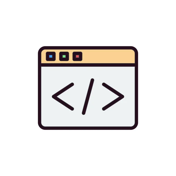 Simple Web Interface Icon Vector Illustration — стоковый вектор