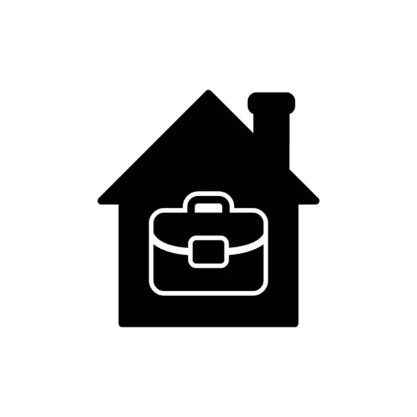 Work Home Icon Simple Vector Design — Image vectorielle