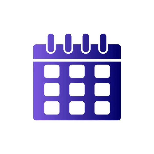 Calendar Icon Vector Illustration Design — Stockvektor