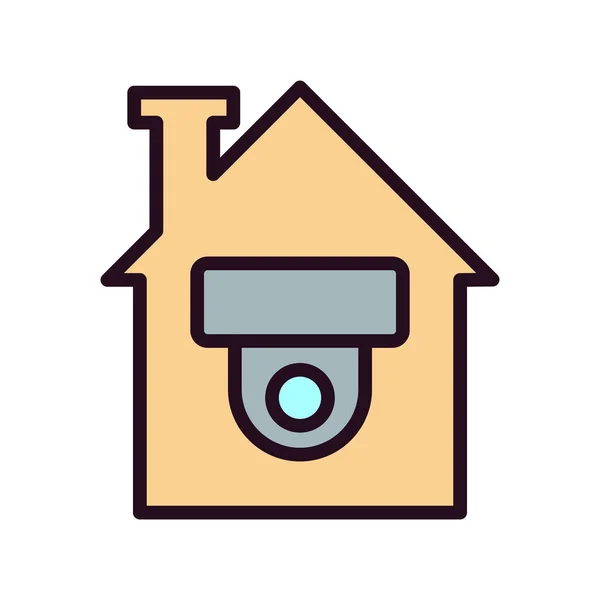 Cctv Simple Icon Vector Illustration — Stock vektor