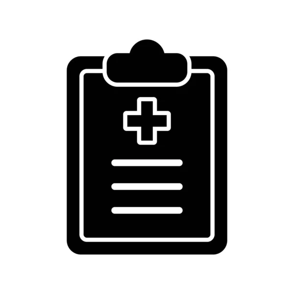 Clinic History Simple Icon Vector Illustration — 스톡 벡터