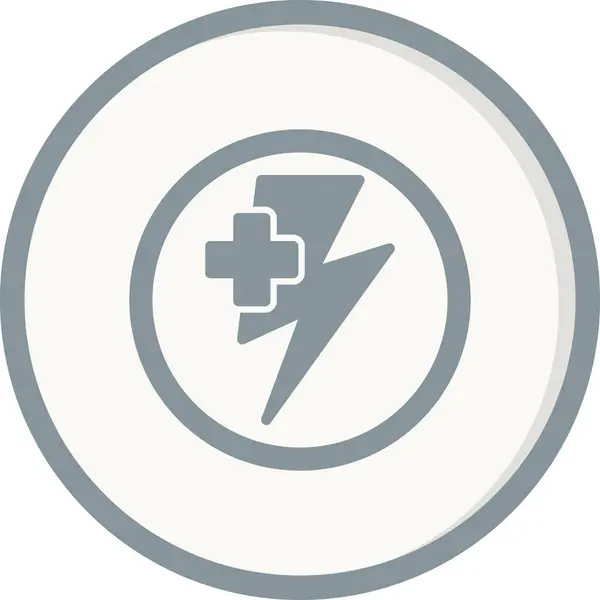Energy Simple Icon Vector Illustration — Stok Vektör