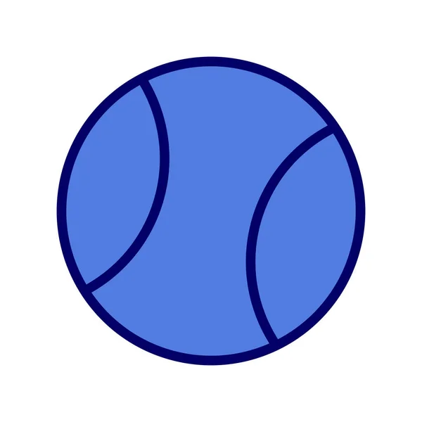 Ball Einfaches Symbol Vektorillustration — Stockvektor