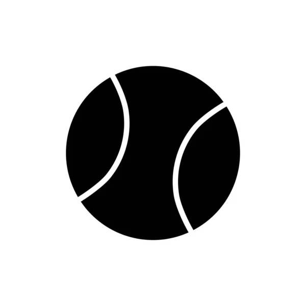 Balle Icône Simple Illustration Vectorielle — Image vectorielle