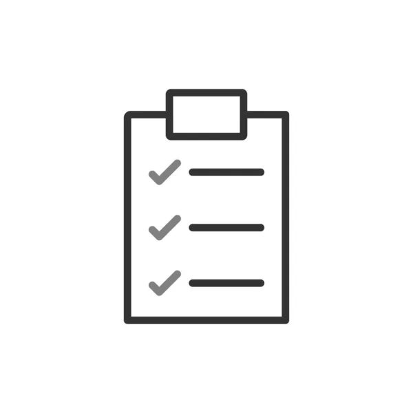 Clipboard Web Icon Simple Design — Stock Vector