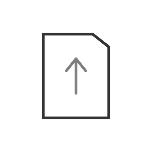 File Icon Vector Illustration Design — Vetor de Stock