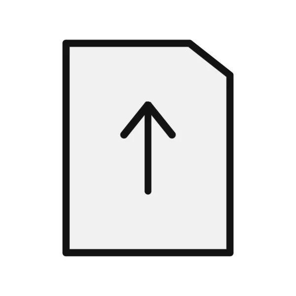 File Icon Vector Illustration Design — Stok Vektör