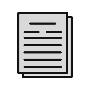 Kağıt konseptinin vektör illüstrasyonu