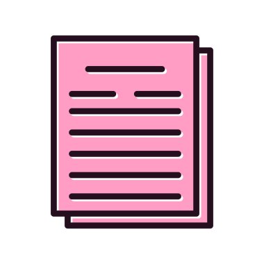 Kağıt konseptinin vektör illüstrasyonu