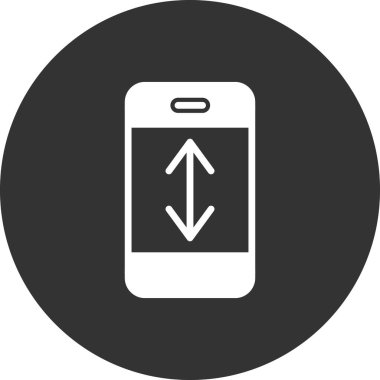 Parşömen. Web simgesi basit illüstrasyon