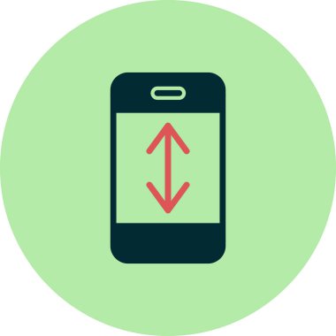 Parşömen. Web simgesi basit illüstrasyon