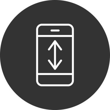 Parşömen. Web simgesi basit illüstrasyon