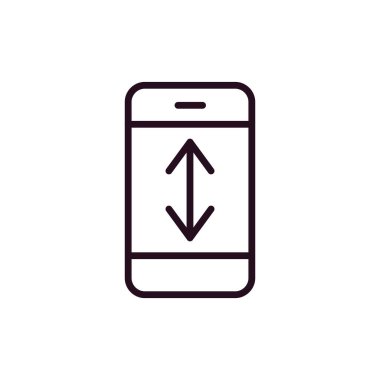 Parşömen. Web simgesi basit illüstrasyon