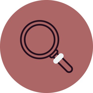 arama web simgesi illüstrasyonu